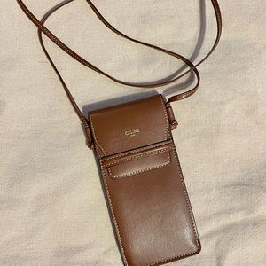 CELINE- GLASSES CASE CROSSBODY